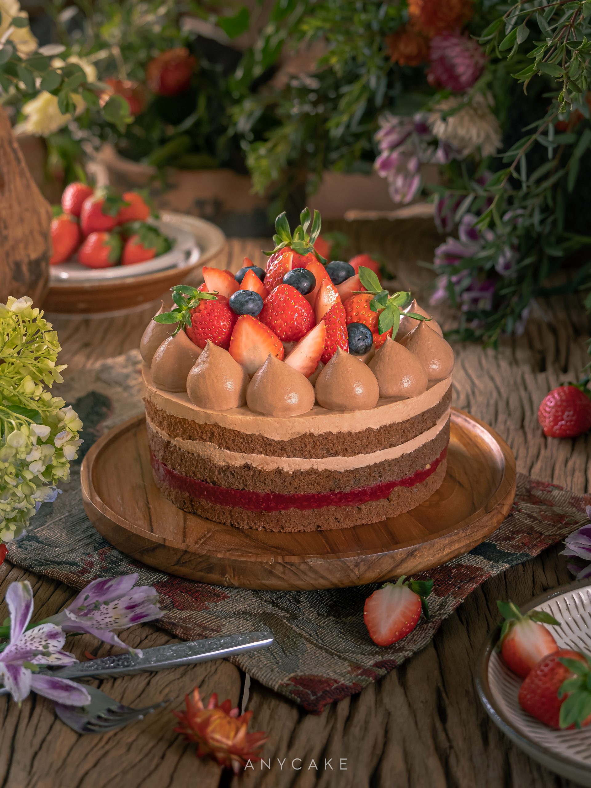 Nutella Mousse Cake